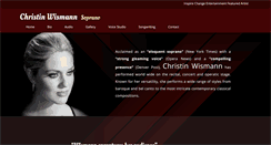 Desktop Screenshot of christinwismann.com